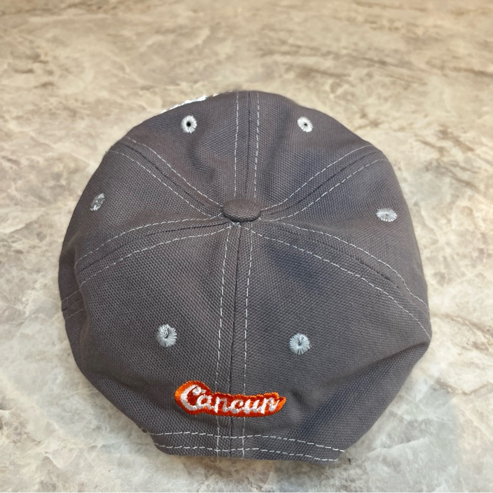 Margaritaville Denim Hat Cap Strap Back Blue Adustable gray - Picture 8 of 10